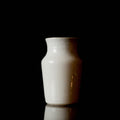 White Rounded Vase
